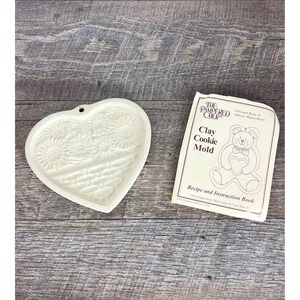 Vintage pampered chef cookie mold sunflower basket 1994 paper decor kitchen